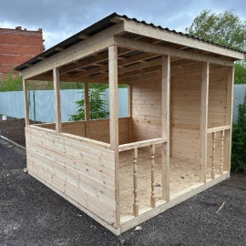 Беседка "стандарт" 2x3 м Описание
Беседка размером 2х3 метра идеально подходит для учас...