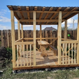 Беседка "Эконом" 2x3 м Описание
Беседка размером 2х3 метра идеально подходит для участк...